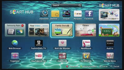 Проверка доступности Samsung Smart Hub