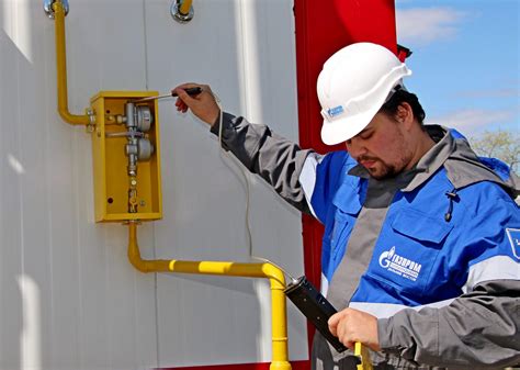 Проверка системы подачи газа