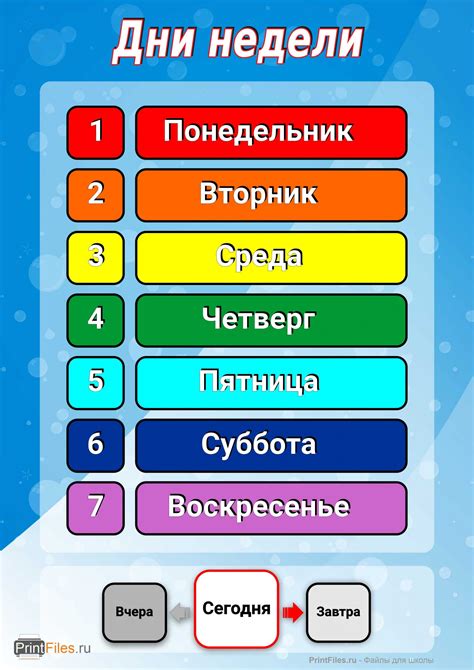 Работа с днями недели в 1С