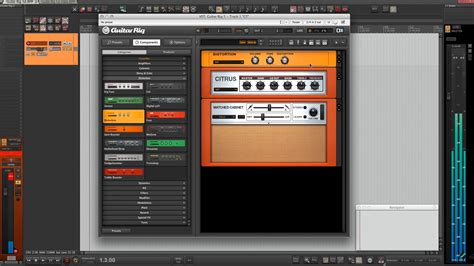 Работа с пресетами в Guitar Rig