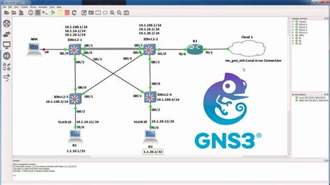 Работа с устройствами в GNS3: добавление, настройка и удаление