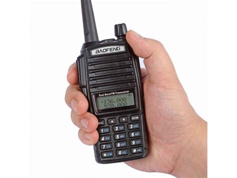 Работа с экраном и кнопками в рации TUT TN UV 8000 D