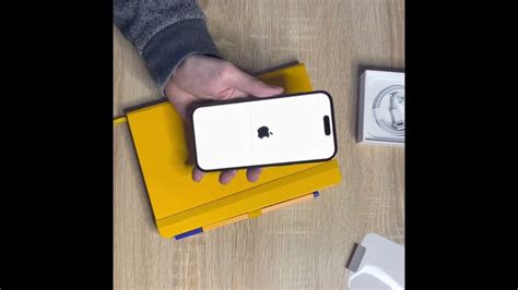 Распаковка и активация нового iPhone 14 Pro