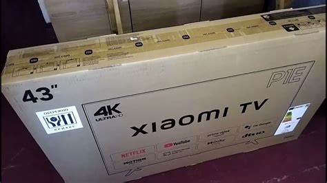 Распаковка и подключение телевизора Xiaomi