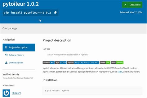 Распространение пакета через PyPI