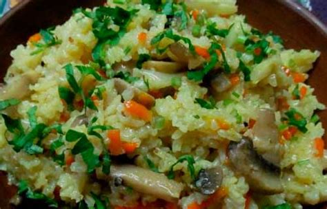 Рисовый плов с овощами