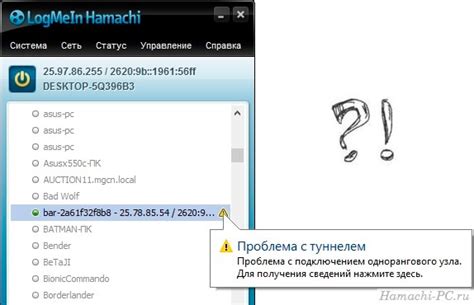 Роль пинга в Hamachi