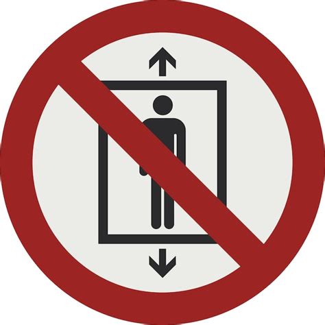 Следуйте указаниям и не используйте лифт