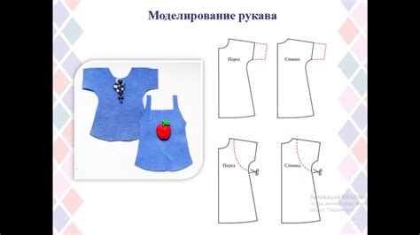 Создание шаблона и кроя