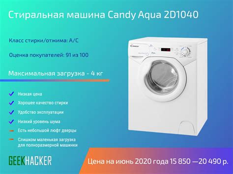 Сравнение стиральных машин Candy и Атлант