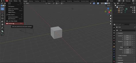 Увеличение размера окна рендера в Blender