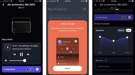 Установка приложения JBL Music
