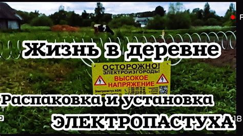 Установка электропастуха: место и способы