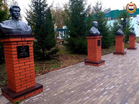 Уход и поддержание аллеи славы
