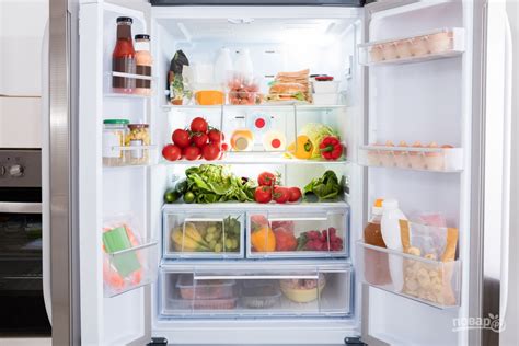 Хранение продуктов в холодильнике