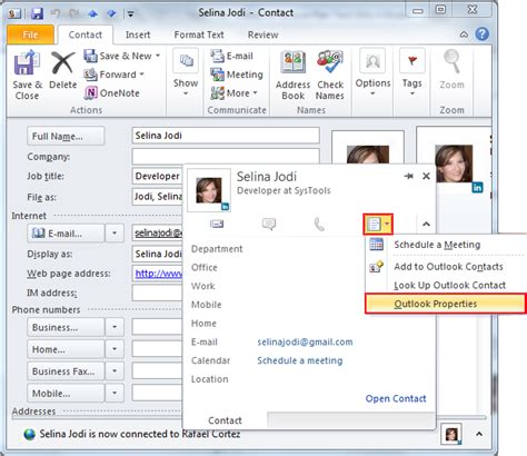 Шаг 1: Откройте Outlook и выберите "Добавить учетную запись"