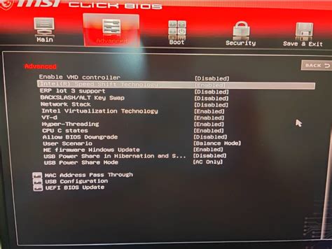 Шаг 2: Найдите контроллер VMD MSI в списке устройств