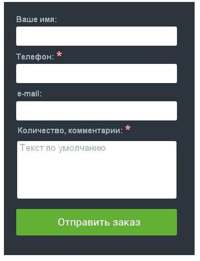 Шаг 4. Разместить форму на сайте