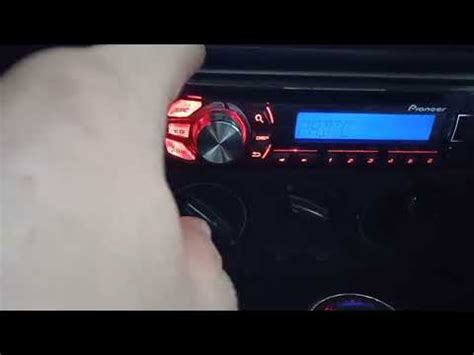 Шаг 4. Сохранение настроек радиостанций на магнитоле Pioneer Carrozzeria