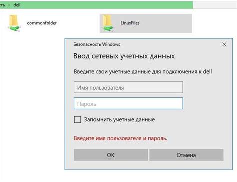 Шаг 5: Введите правильные учетные данные