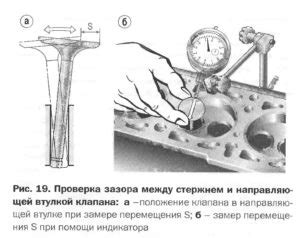 Шаг 6: Затяжка гайки клапана и проверка зазора