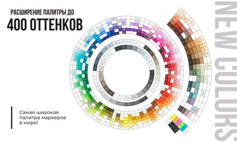 Широкая палитра оттенков