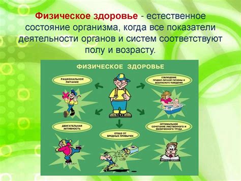  Влияние на здоровье и физическое состояние