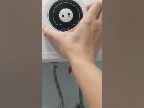Как работает режим shower ready на водонагревателе