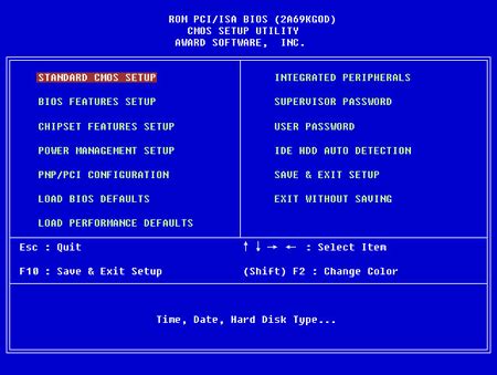 Настройка Atheros Boot Agent в BIOS