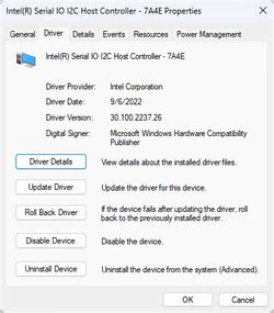 Обновление драйвера контроллера Intel Serial IO