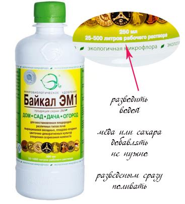 Различия между Фитоспорином и Байкал ЭМ-1
