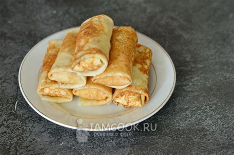 Рецепт 3: Творожный сыр как начинка для блинов
