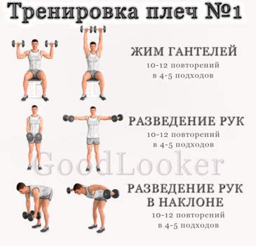 Тренировка для плеч: вращение гантелей по кругу
