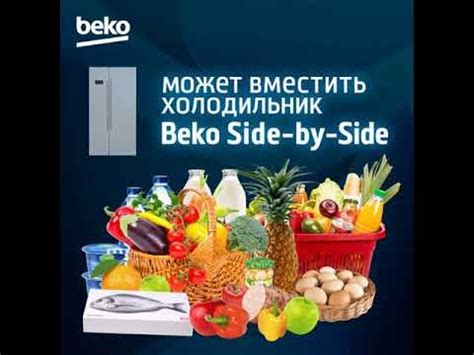 Удобное размещение продуктов