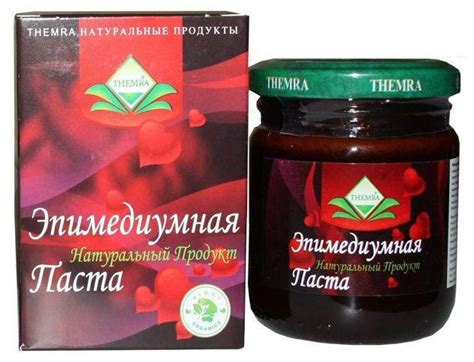 Эпимедиумная паста: что это и как она действует